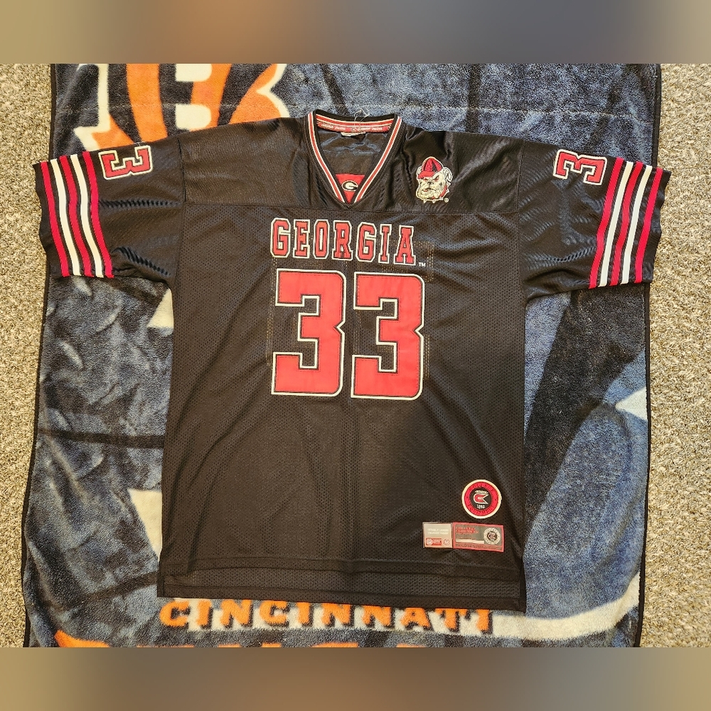 1992 College Equipment Georgia BullDogs Men's XXL Jersey
